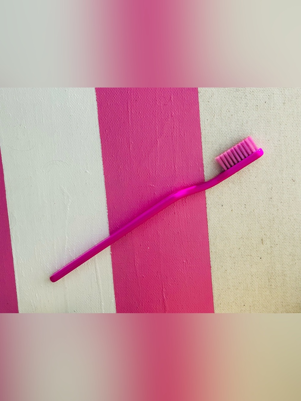 New Hot Pink Toothbrush collectors item